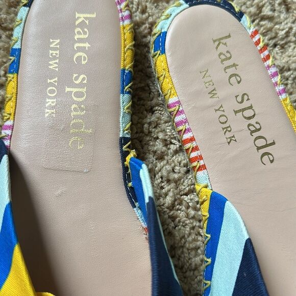 KATE SPADE NEW YORK |  Saltie Shore Oceanside MULTI Espadrilles Slip On | 10.5 - Picture 5 of 8